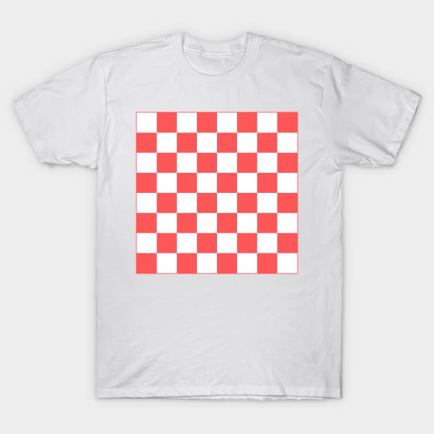 Checkered Pattern | Chessboard Pattern T-Shirt by OverNinthCloud